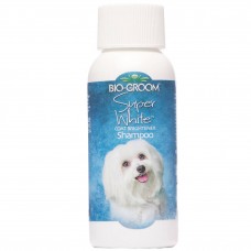 Bio-Groom Super White - šampón na rozjasnenie srsti, 1:8 koncentrát - 60 ml