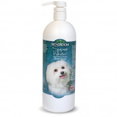 Bio-Groom Super White - šampón na rozjasnenie srsti, 1:8 koncentrát - 946 ml