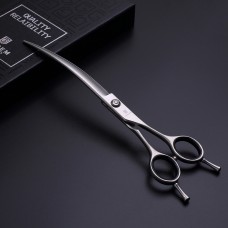 Jargem Curved Scissors - zakrivené ošetrujúce nožnice so saténovým povrchom - Veľkosť: 7 "