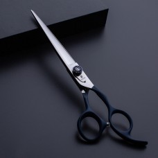 Jargem Straight Scissors - rovné nožnice na starostlivosť s mäkkým a ergonomickým úchopom v námorníckej modrej - Veľkosť: 7 "