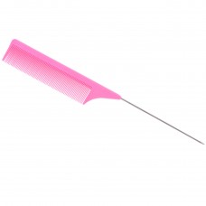 Madan Professional Comb Peine 22,5 cm - hrebeň so špajdľou na čalúnenie a delenie - ružový