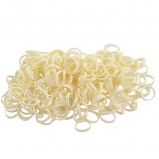 Paw Marks Latex Bands 7,9 mm - profesionálne, super odolné latexové pásky, 1000 ks. stredná hrúbka, ecru