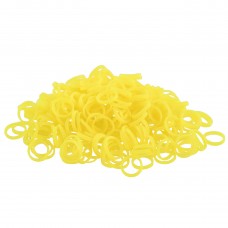 Paw Marks Latex Bands 7,9 mm - profesionálne, super odolné latexové pásky, 1000 ks. stredná hrúbka, neónová žltá