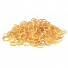 Paw Marks Latex Bands 7,9 mm - profesionálne, super odolné latexové pásky, 1000 ks. strednej hrúbky, mäsovej farby