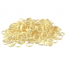 Paw Marks Latex Bands 9,5 mm - profesionálne, super odolné latexové pásky, 1000 ks. hustý, ecru