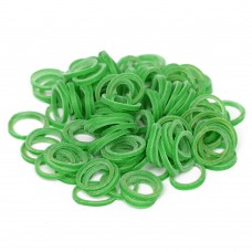 Paw Marks Latex Bands 9,5 mm - profesionálne, super odolné latexové pásky, 1000 ks. husté, zelené