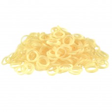 Paw Marks Latex Bands 9,5 mm - profesionálne, super odolné latexové pásky, 1000 ks. Hustá, žltá