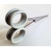 Show Tech nožnicové krúžky, sivé, priemer 24 mm (L)