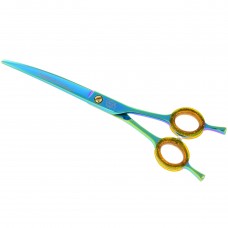 P&W Hulk Curved Scissors - zakrivené nožnice s mikrorezom - Veľkosť: 7,25"