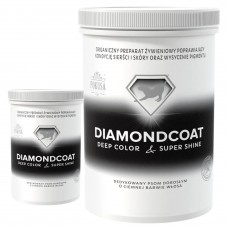 Pokusa DiamondCoat DeepColor & SupremeShine - plne prírodný prípravok, ktorý zlepšuje čiernu, tmavú, hnedú a mramorovanú farbu srsti - Hmotnosť: