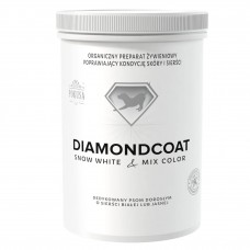Pokusa DiomondCoat SnowWhite & MixColor - plne prírodný prípravok zlepšujúci bielu a svetlú farbu srsti - Hmotnosť: 1000g
