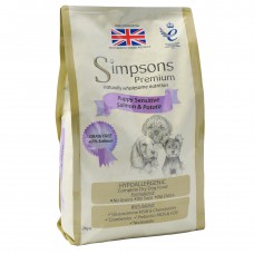 Simpsons Premium Puppy Sensitive Losos & Potato - krmivo pre citlivé šteňatá, losos a zemiaky - 2 kg