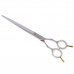 P&W Wild Rose Straight Scissors - rovné nožnice so saténovým povrchom a jednostranným mikrorezom - Veľkosť: 8"