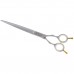 P&W Wild Rose Straight Scissors - rovné nožnice so saténovým povrchom a jednostranným mikrorezom - Veľkosť: 8,5"