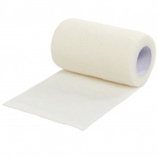 Kruuse Vet-Flex Bandage 10cmx4,5m - flexibilný lepiaci obväz - Farba: Biela