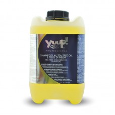 Yuup! Professional Tea Tree and Neem Oil Shampoo - šampón pre psov, ktorý odpudzuje blchy, kliešte a iný hmyz, koncentrát 1:20 - Kapacita: 5L