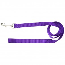 Hamilton Single Thick Leash Short - nylonové vodítko pre psov malých plemien, šírka 16 mm, dĺžka 122 cm - Farba: fialová