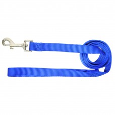 Hamilton Single Thick Leash Short - nylonové vodítko pre psov malých plemien, šírka 16mm, dĺžka 122cm - Farba: Modrá