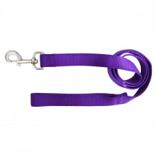 Hamilton Single Thick Leash Short - nylonové vodítko pre psov stredných a veľkých plemien, šírka 25 mm, dĺžka 122 cm - Farba: fialová