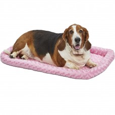 MidWest QT Fashion Pet Bed Pink - mäkká posteľ, pelech, ružová - Rozmer: 91x58cm
