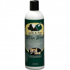 Best Shot Ultra Wash Shampoo - kondicionér, nízkopenivý šampón na prvé základné umývanie psov a mačiek, koncentrát 1:7 - 355 ml