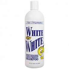 Chris Christensen White on White Shampoo - bieliaci šampón pre bielu a svetlú srsť - Kapacita: 473 ml