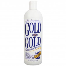 Chris Christensen Gold On Gold Shampoo - farbiaci šampón na zlatú srsť psov - Kapacita: 473 ml