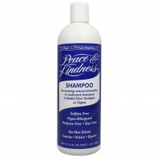 Chris Christensen Peace & Kindness Shampoo - liečivý šampón pre psov, mačky, kone, s koloidným striebrom - 473 ml