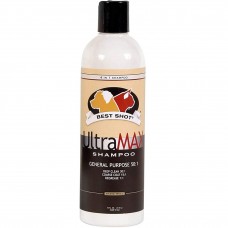 Best Shot UltraMax Pro 4v1 šampón - profesionálny, viacúčelový a veľmi účinný šampón pre domáce zvieratá, koncentrát 1:50 - 500 ml