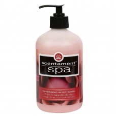 Best Shot Spa Caressing Fresh Apple & Lily Body Wash - relaxačný prostriedok na umývanie vlasov, s vôňou jablka a ľalie, s prírodnými výťažkami, zakončenie