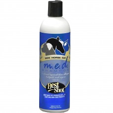 Best Shot MED Shampoo - bylinný liečivý šampón na problémovú pokožku, pre psov, mačky, kone, koncentrát 1:10 - 355 ml