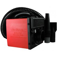 Chris Christensen Kool Pup Dryer 1000W - tichý, ľahký a šikovný stolový sušiak s plynulým ovládaním prúdenia vzduchu - červený