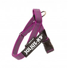 Julius-K9 IDC Color&Gray Belt Harness Pink - postroj na opasok, postroj pre psa, fuchsiová - Mini-Mini