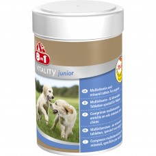 8v1 Vitality Multivitamín Junior 100ks. - vitamínový a minerálny prípravok pre šteniatka