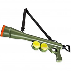 Flamingo Bazooka Tennisbal Shooter - odpaľovač tenisových loptičiek pre psa, dosah 20m