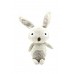 Record Cotton Rabbit 30cm - bavlnený králik, hračka pre psa s pískadlom 