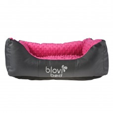 Blovi Bed Milano Minky Pink - pohodlná posteľ, pelech pre psa, ružová - veľkosť S