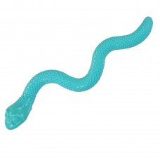 Flamingo Sneaky Snake Dog Toy 42cm - gumený had na psie maškrty, s pískadlom - tyrkysová Flamingo Sneaky Snake Dog Toy 42cm - gumený had na psie maškrty, s pískadlom - tyrkysová