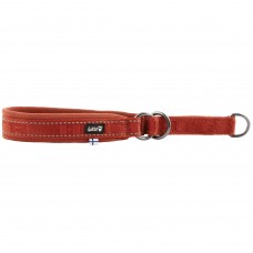 Hurtta Casual Half Choke Collar Cinnamon - polovičný škrtiaci obojok pre dospelých psov - 25-35 cm