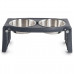 Dexas Adjustable Height Pet Feeder - oceľové misky pre psov na stojane, nastaviteľné