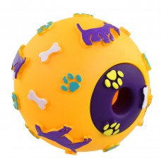 Flamingo Treat Ball 11cm - loptička na pamlsky, loptička pre psa - žltá Flamingo Treat Ball 11cm - loptička na pamlsky, loptička pre psa - žltá