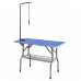 Masívny strihací stôl Blovi Blue 110x60cm - výškovo nastaviteľný v rozmedzí 75-90cm