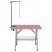 Pevný strihací stôl Blovi Pink 95x55cm - výškovo nastaviteľný v rozmedzí 75-90cm