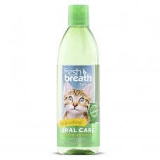 Tropiclean Fresh Breath Water Additive Cat - prírodná prísada do vody pre mačky, pre ústnu hygienu - 473 ml