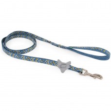 Hurtta Razzle Dazzle Standard Leash 180cmx15mm - vodítko pre psa s mäkko polstrovanou rukoväťou - Modré