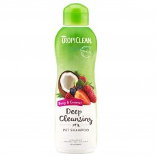 Tropiclean Deep Cleansing Berry & Coconut Pet Shampoo - hĺbkovo čistiaci šampón pre psov a mačky - 592 ml