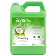 Tropiclean Aloe & Coconut Deodorizing Shampoo - osviežujúci šampón pre psov, mačky, koncentrát 1:16 - 3,8L