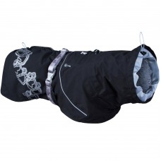 Hurtta Drizzle Coat Raven - pláštenka pre psa s obliečkou na vankúšik, ktorá udrží teplo - 45