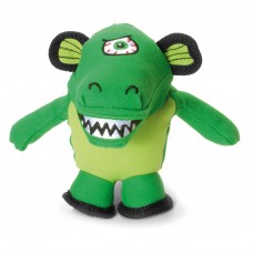 Record Monster Gang 18cm - plyšová hračka pre psa, vtipné monštrum - Zelená