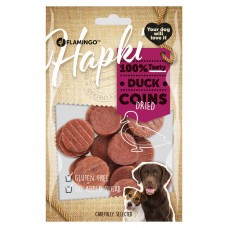 Flamingo Hapki Duck Coins 85g - psie maškrty, kačacie plátky Flamingo Hapki Duck Coins 85g - psie maškrty, kačacie plátky